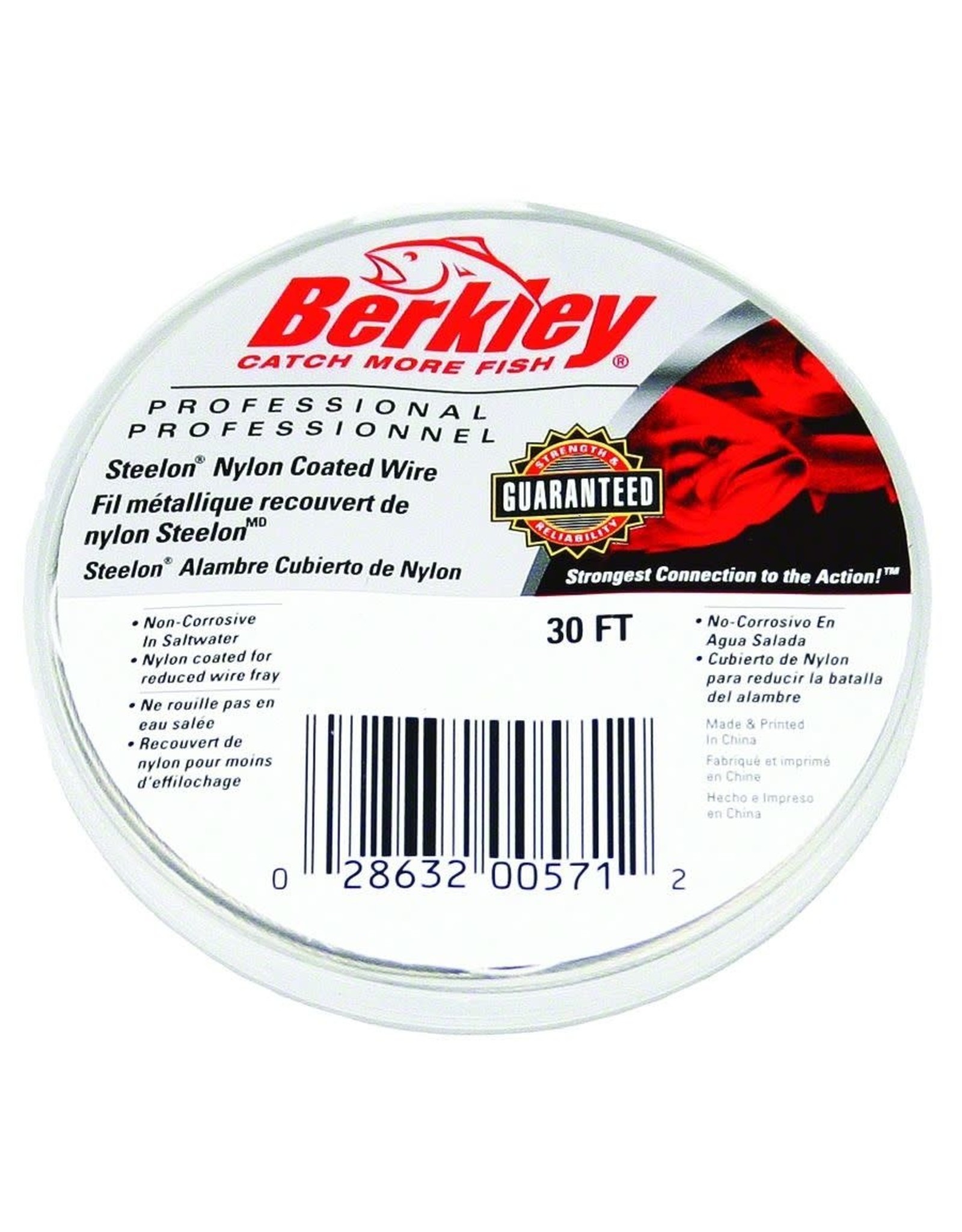 Berkley Berkley Steelon Nylon Coated Wire 30' 30#