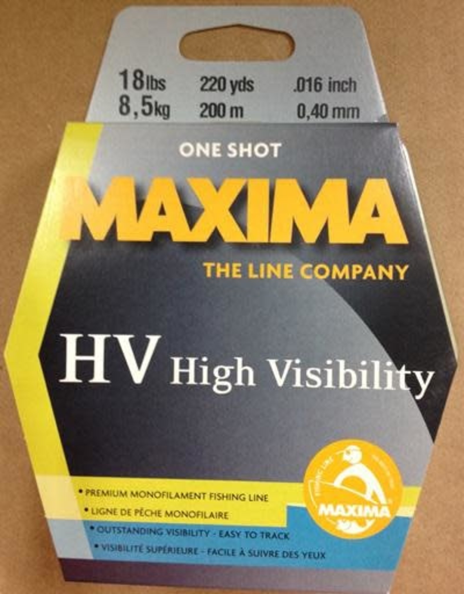 Maxima Hi-Viz Yellow 220 Yds 18#