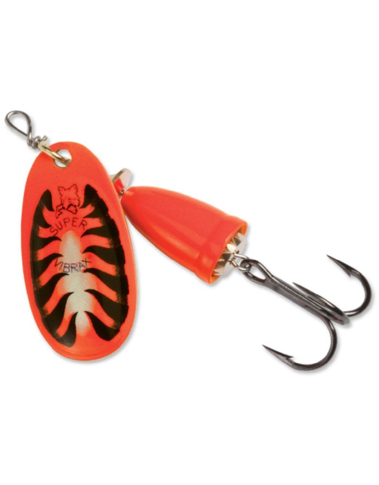 Vibrax Blue Fox 7/16 oz - Red Tiger Painted - Larry's Sporting Goods