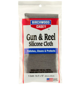BIRCHWOOD CASEY BWC Gun & Reel Silicone Cloth Cleaning Cloth 14.4"x 15"