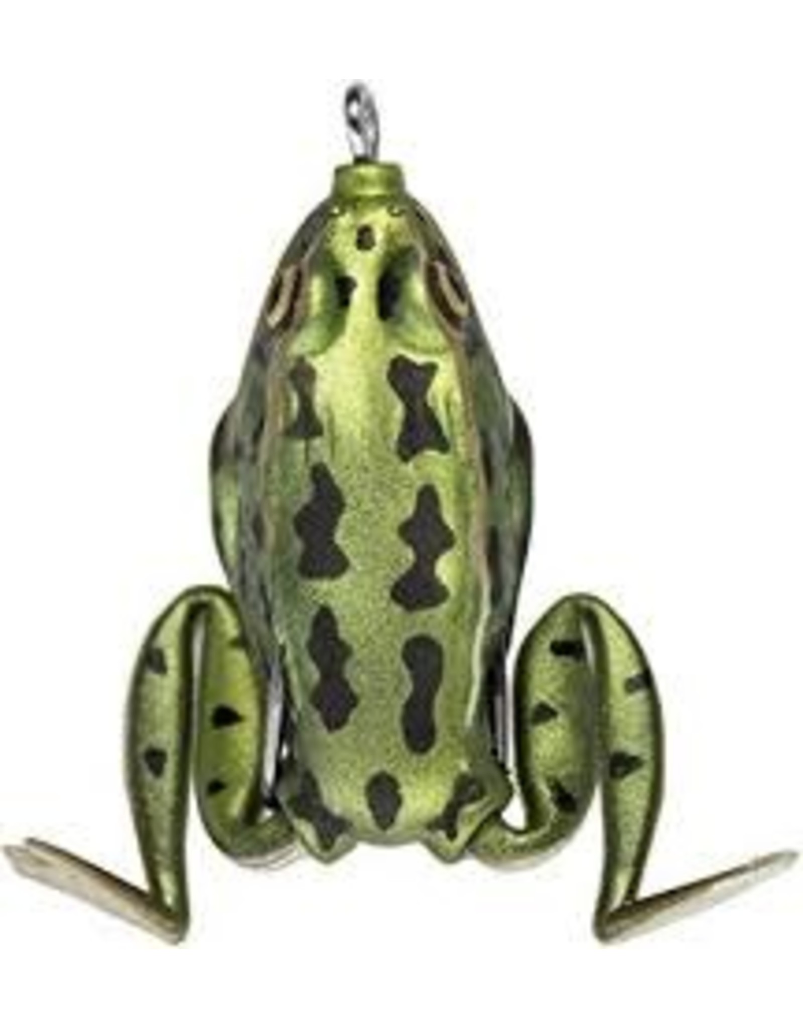 Lunkerhunt Lunkerhunt - Pocket Frog - 1.75" - 1/4 Oz - Green Tea
