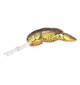 Rebel Rebel Deep Wee Crawfish - 2-3/8" - 3/8 Oz - Chartreuse/Brown