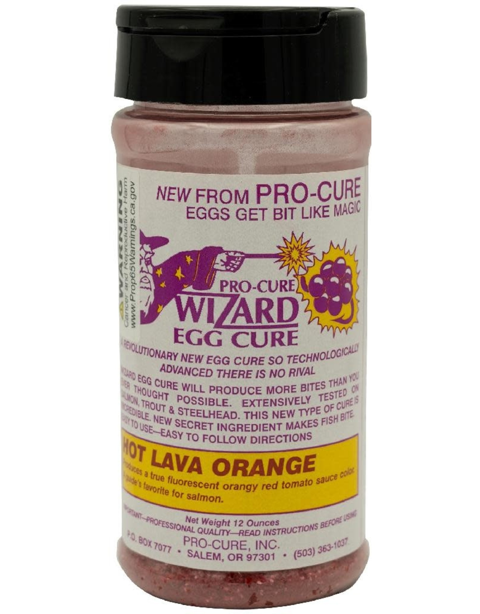 Wizard Egg Cure - Hot Lava Orange 12 OZ.