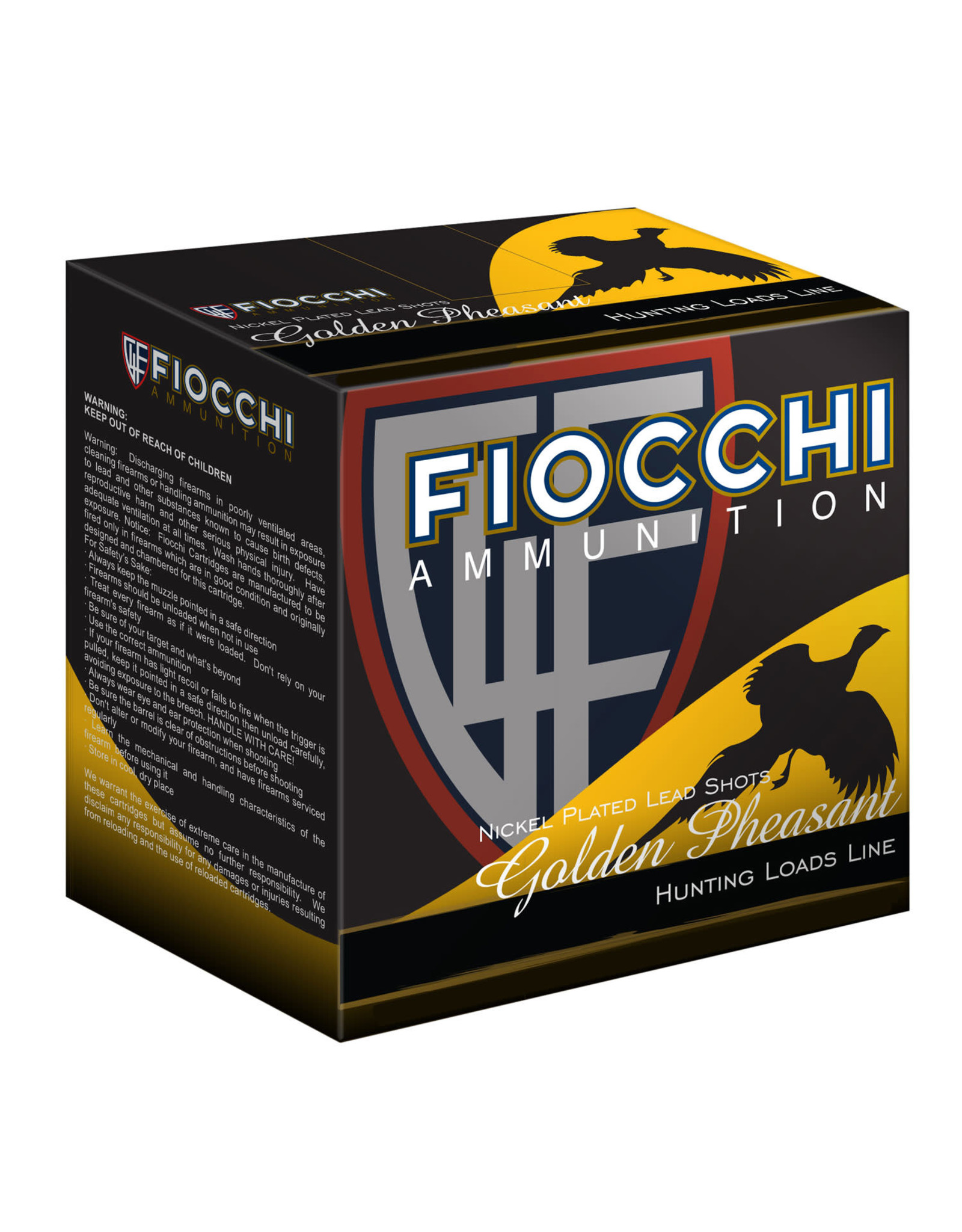 Fiocchi Golden Pheasant 12ga 3" 1-3/4 oz #5