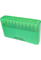 MTM Case-Gard™ Slip Top - 20 Count Reg. Magnum Rifle- Clear Green