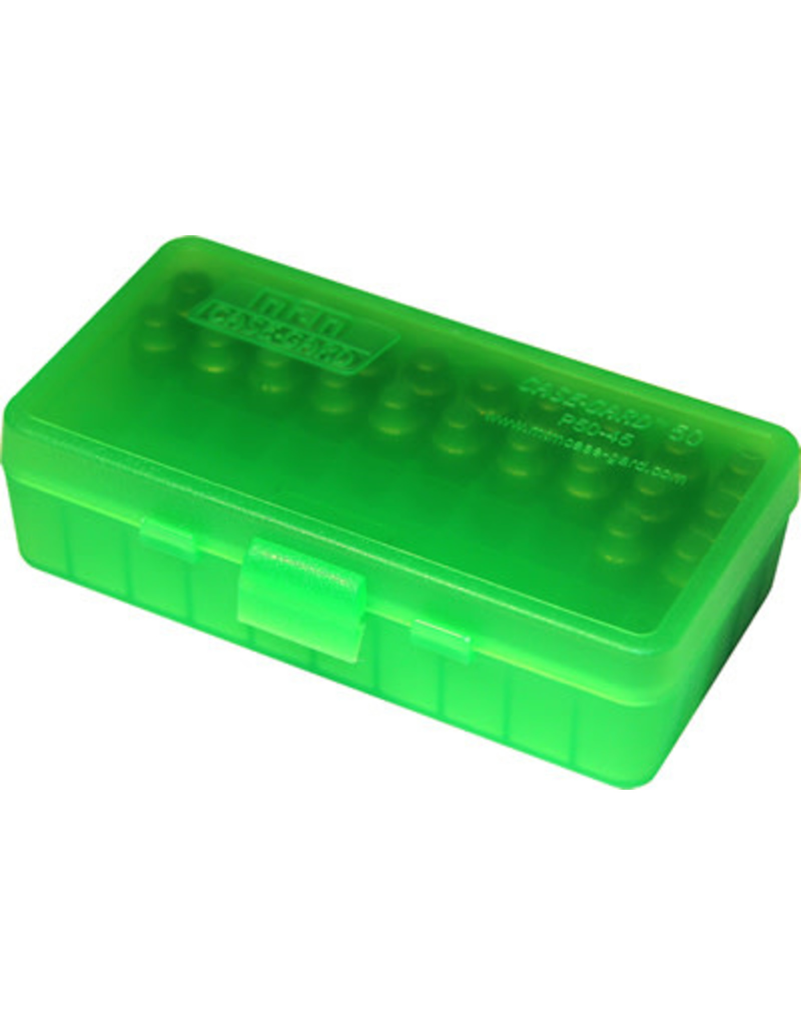 MTM Flip Top - 50 Count Pistol - Green