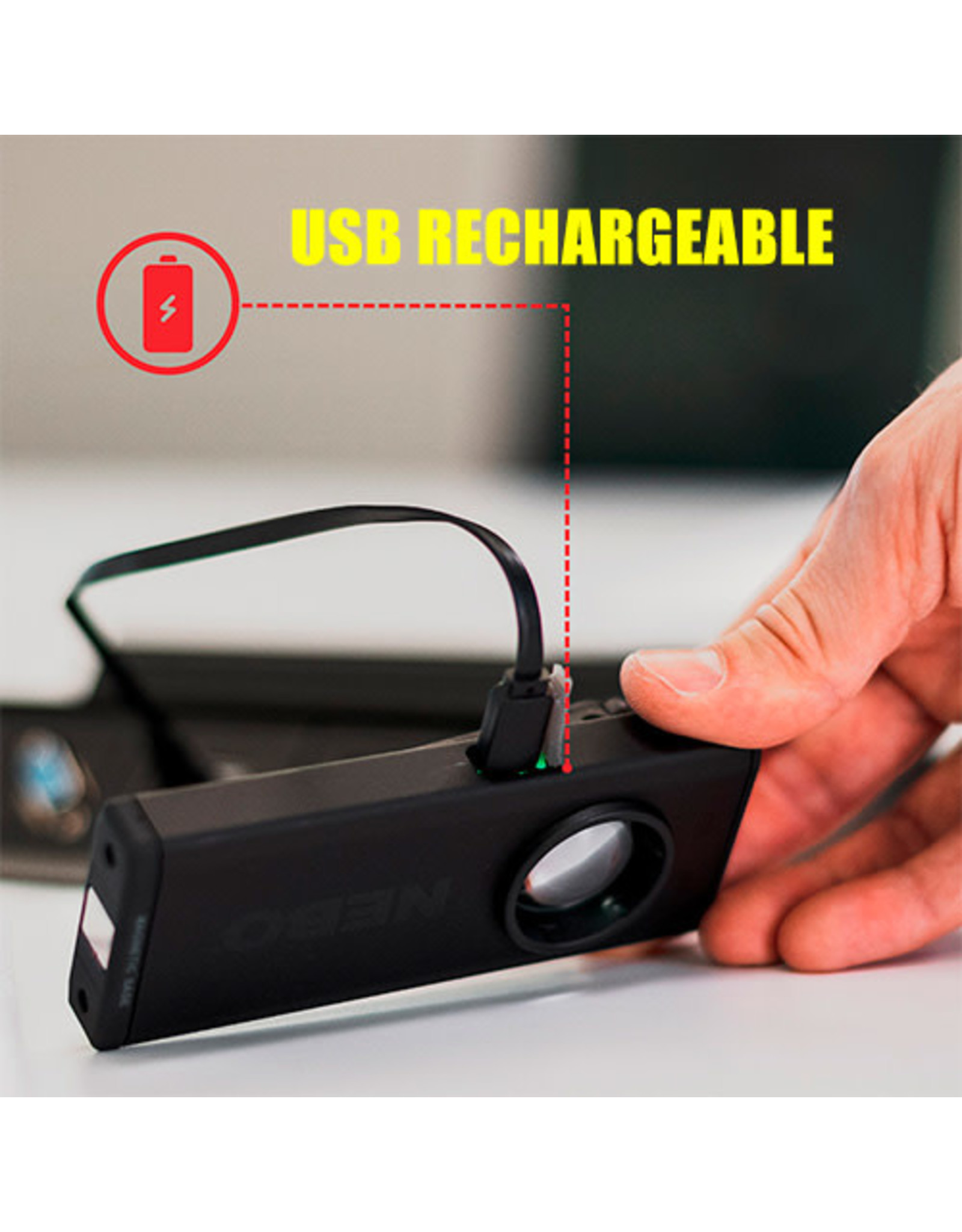 NEBO Slim + Rechargeable Flashlight