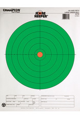 CHAMPION Champion Score Keeper Fluorescent Green Bullseye - 8" - 12 Count