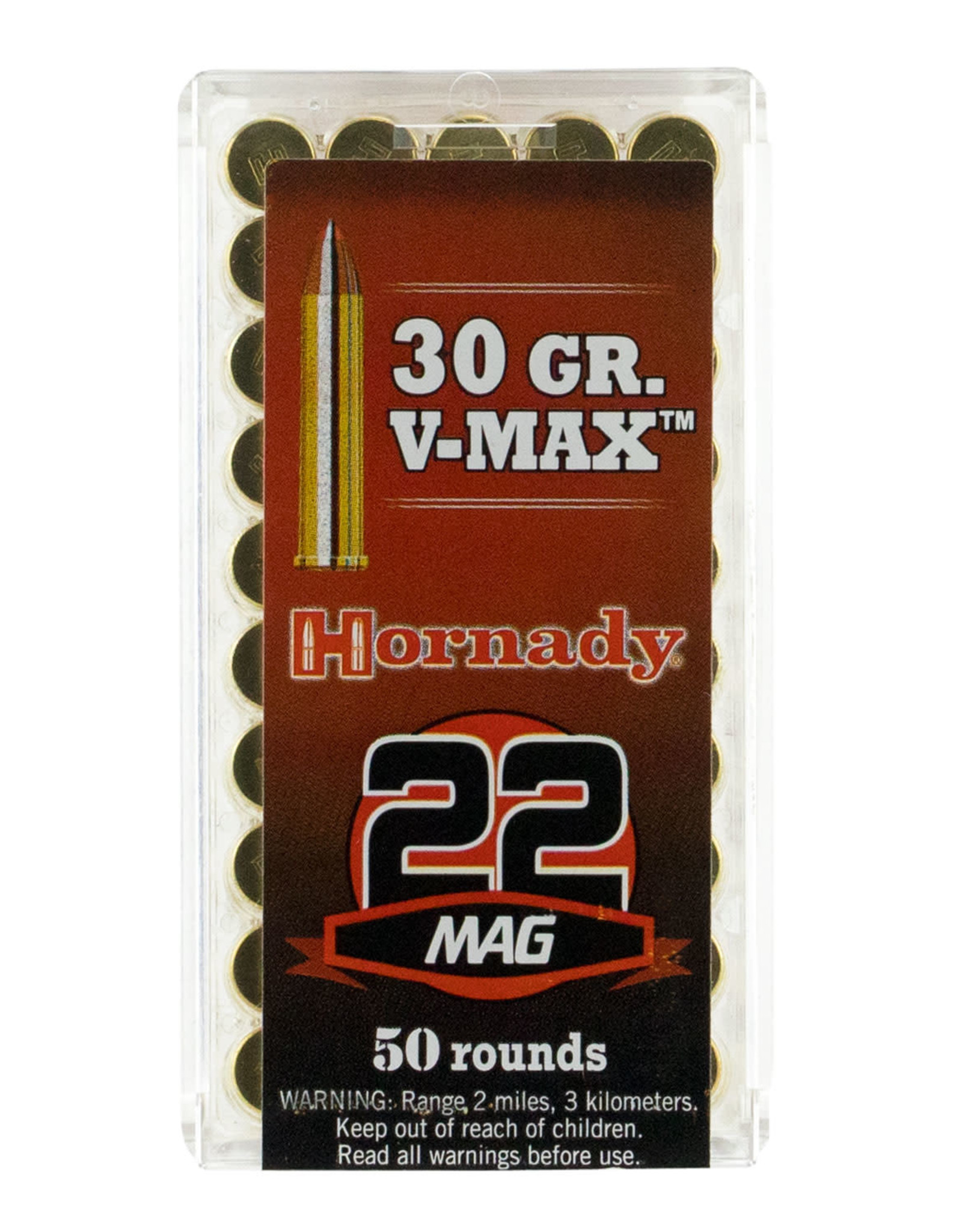 Hornady Hornady Varmint Express .22 WMR 30 gr V-Max 50 Count