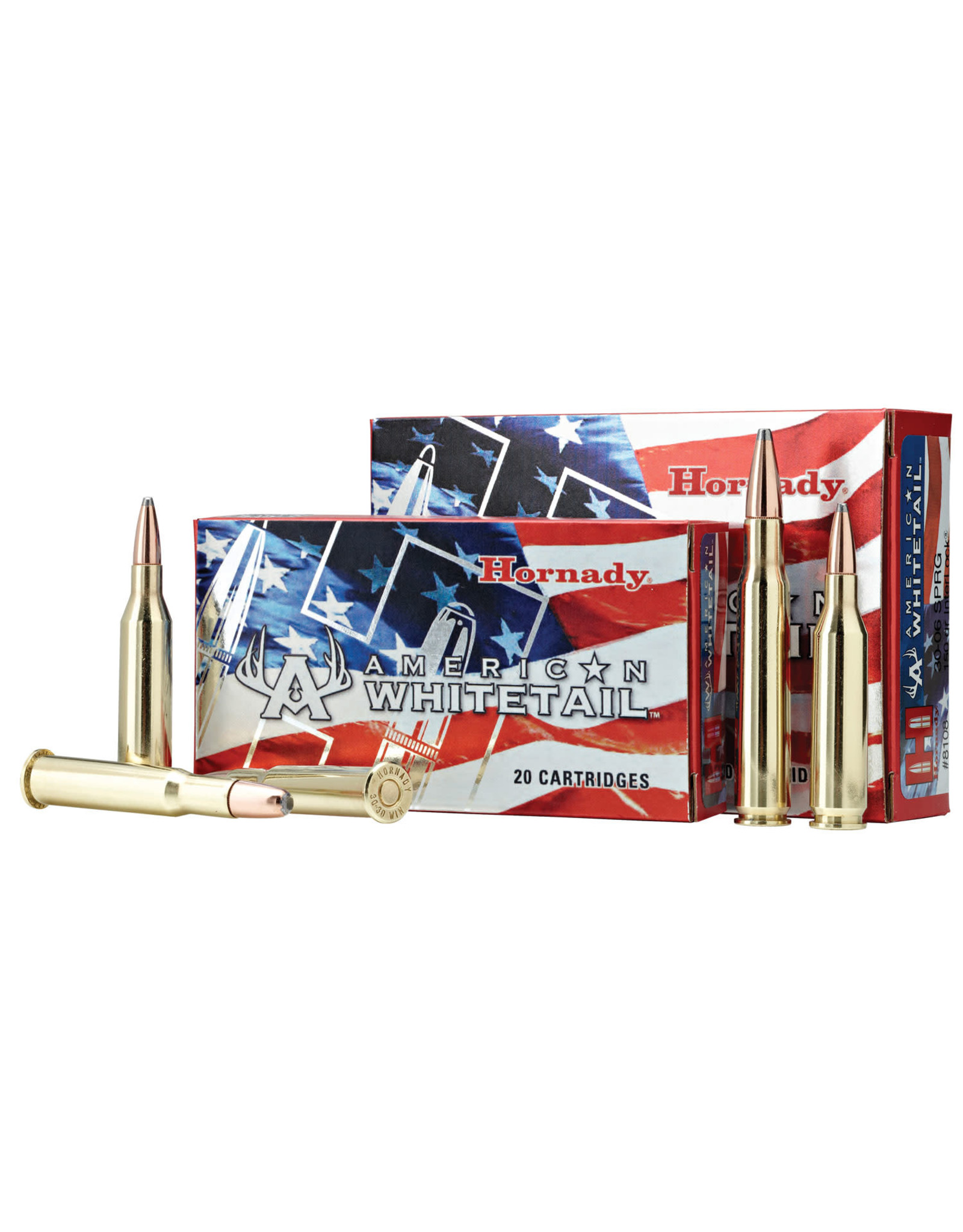 Hornady American Whitetail 6.5 Creedmoor 129GR BTSP - 20 Count