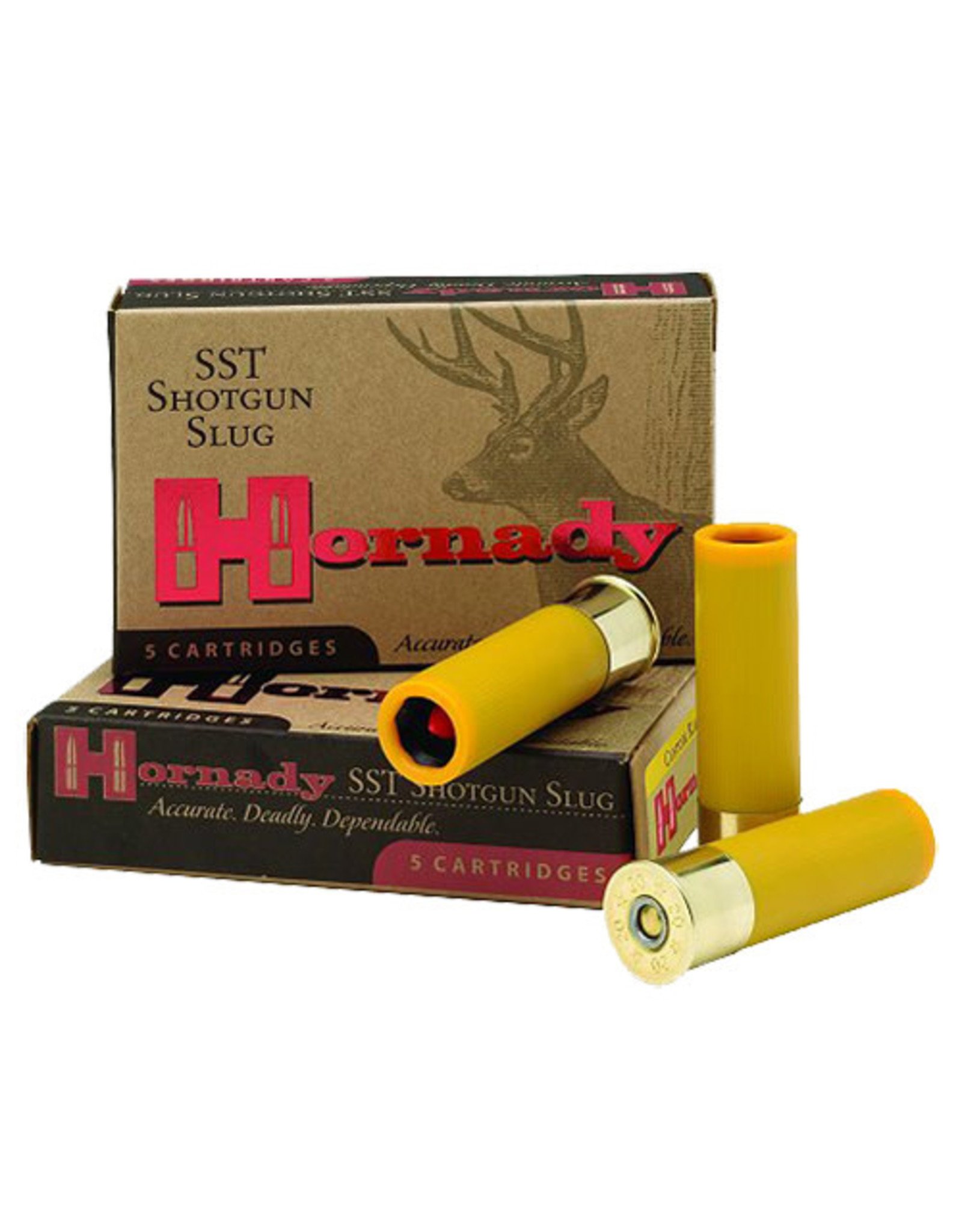 Hornady Hornady SST Shotgun Slugs 20 Ga 2.75" 250 Gr SST 1800 fps - 5 Count