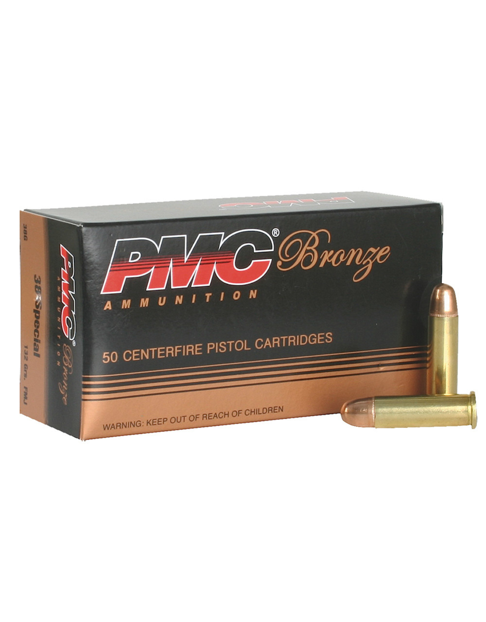 PMC PMC Bronze .38 Special 132 Gr -  50 Count