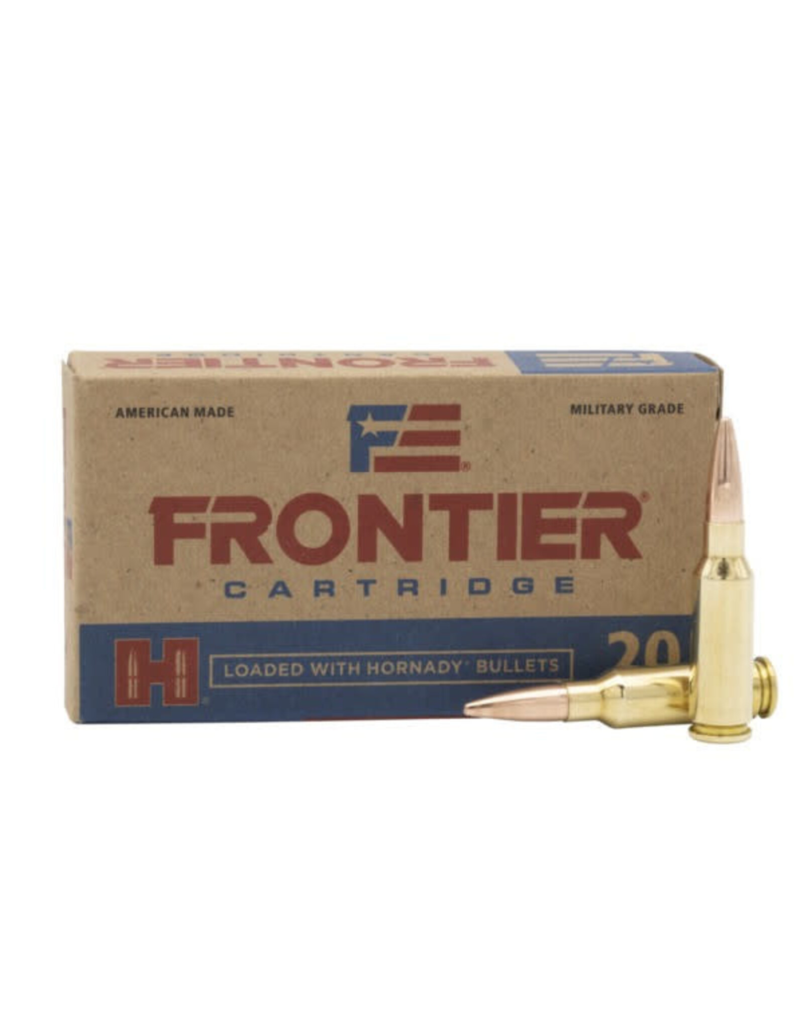 Hornady Frontier 6.5 Grendel 123 Gr FMJ - 20 Count