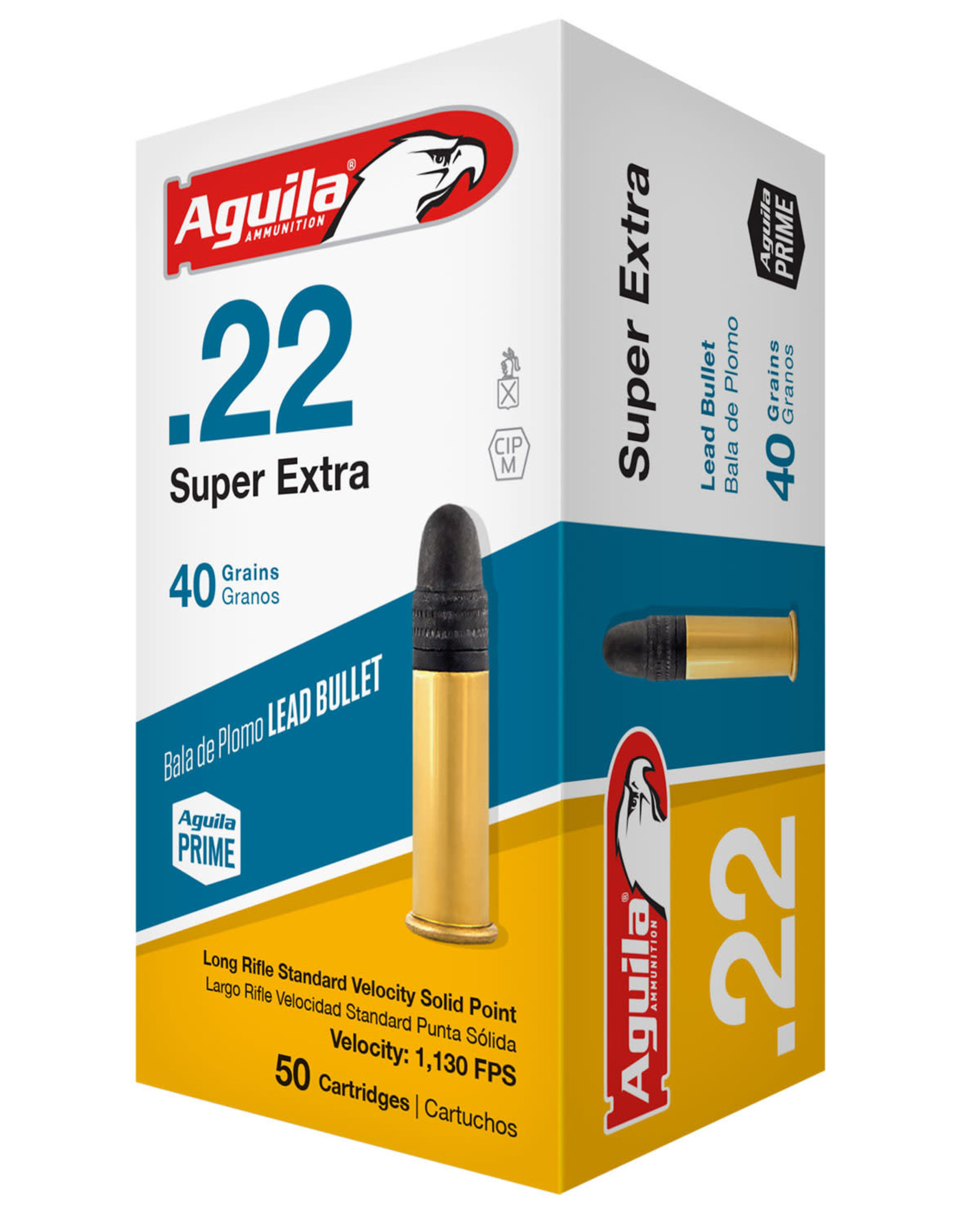 Aguila .22 LR Standard Velocity .40 Gr LRN - 50 Count