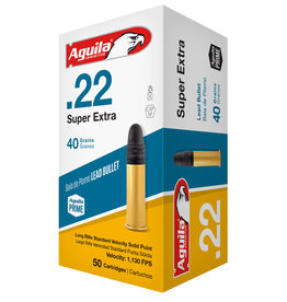 Aguila .22 LR Standard Velocity .40 Gr LRN - 50 Count