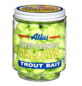 Atlas Atlas Mike's Super Scented Mallows Trout Bait - Chartreuse Cheese