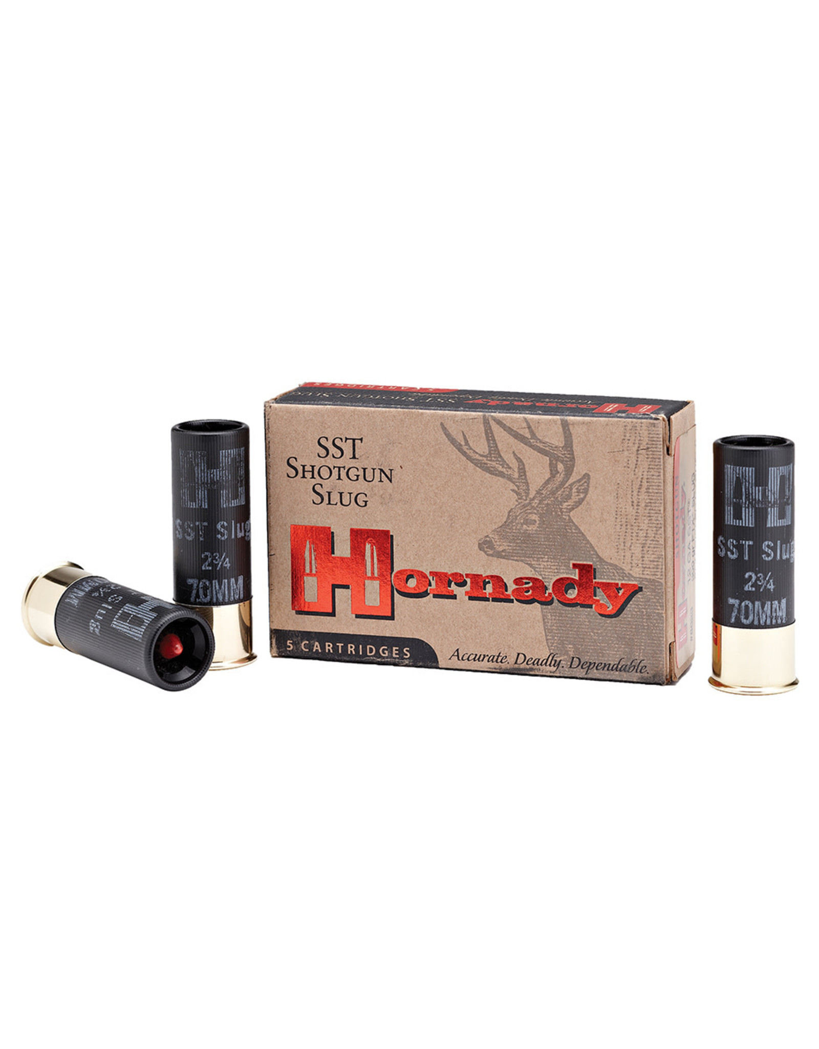Hornady Hornady Custom Lite Slugs 12 GA, 2-3/4 in, 11/16 oz - 5 Count
