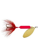 Wordens Rooster Tail - 2.5" - 1/6 Oz - Fluorescent Red