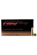 PMC Bronze .40 S&W 165 Gr FMJ-FP - 989 FPS - 50 Count
