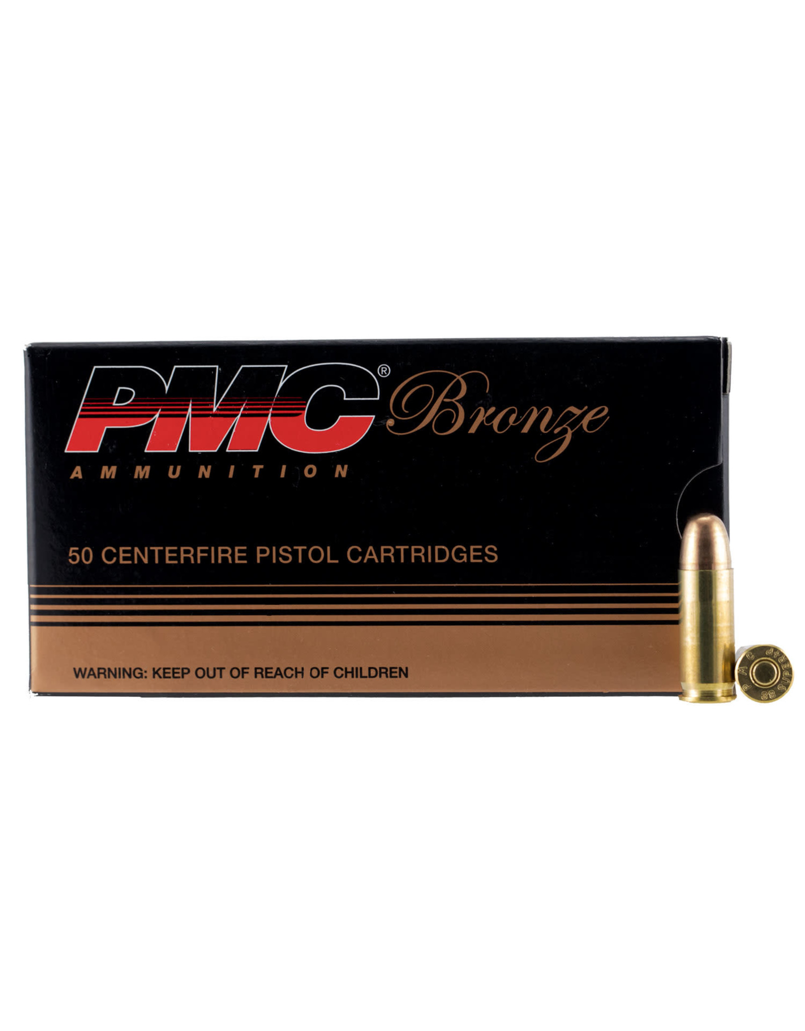 PMC Bronze .40 S&W 165 Gr FMJ-FP - 989 FPS - 50 Count