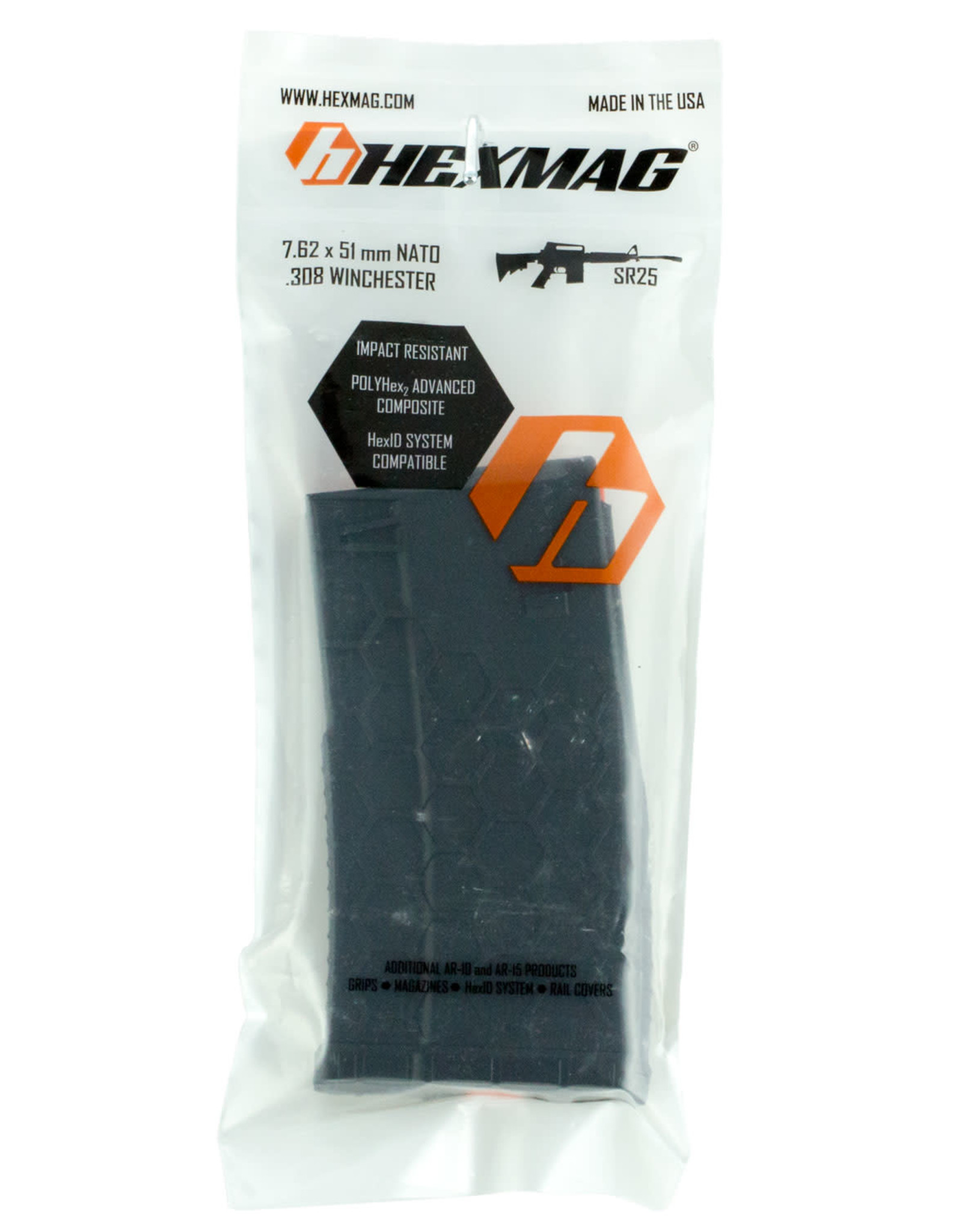 HEXMAG HexMag AR-10 - 20 Round Magazine - 7.62x51/.308 Win