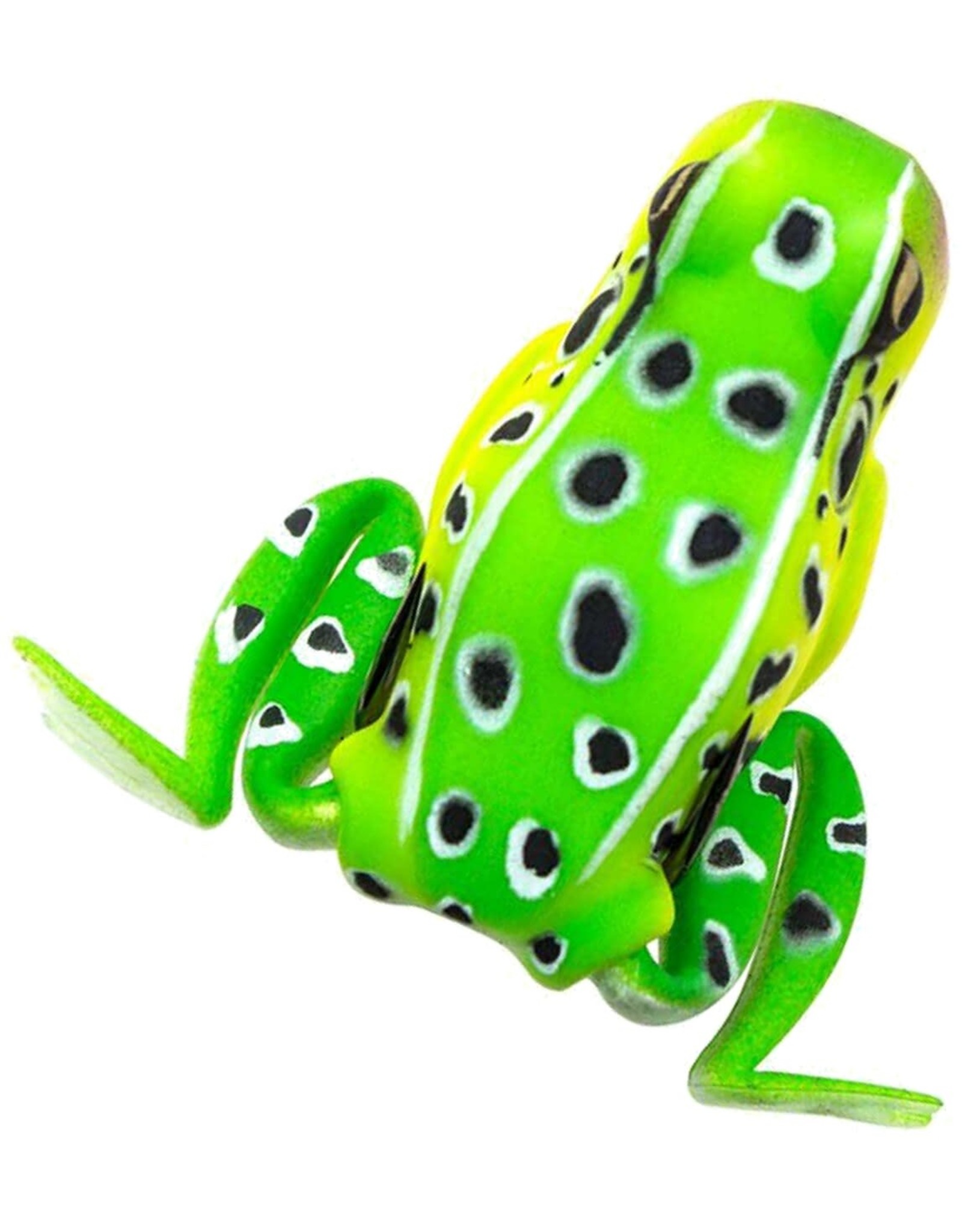 Lunkerhunt Lunkerhun Popping Frog - 1/2 Oz - Leopard