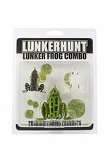 Lunkerhunt Lunker Frog Combo - 3 Pack