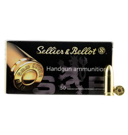 SELLIER & BELLOT S&B 9mm 124 Gr FMJ - 50 Count
