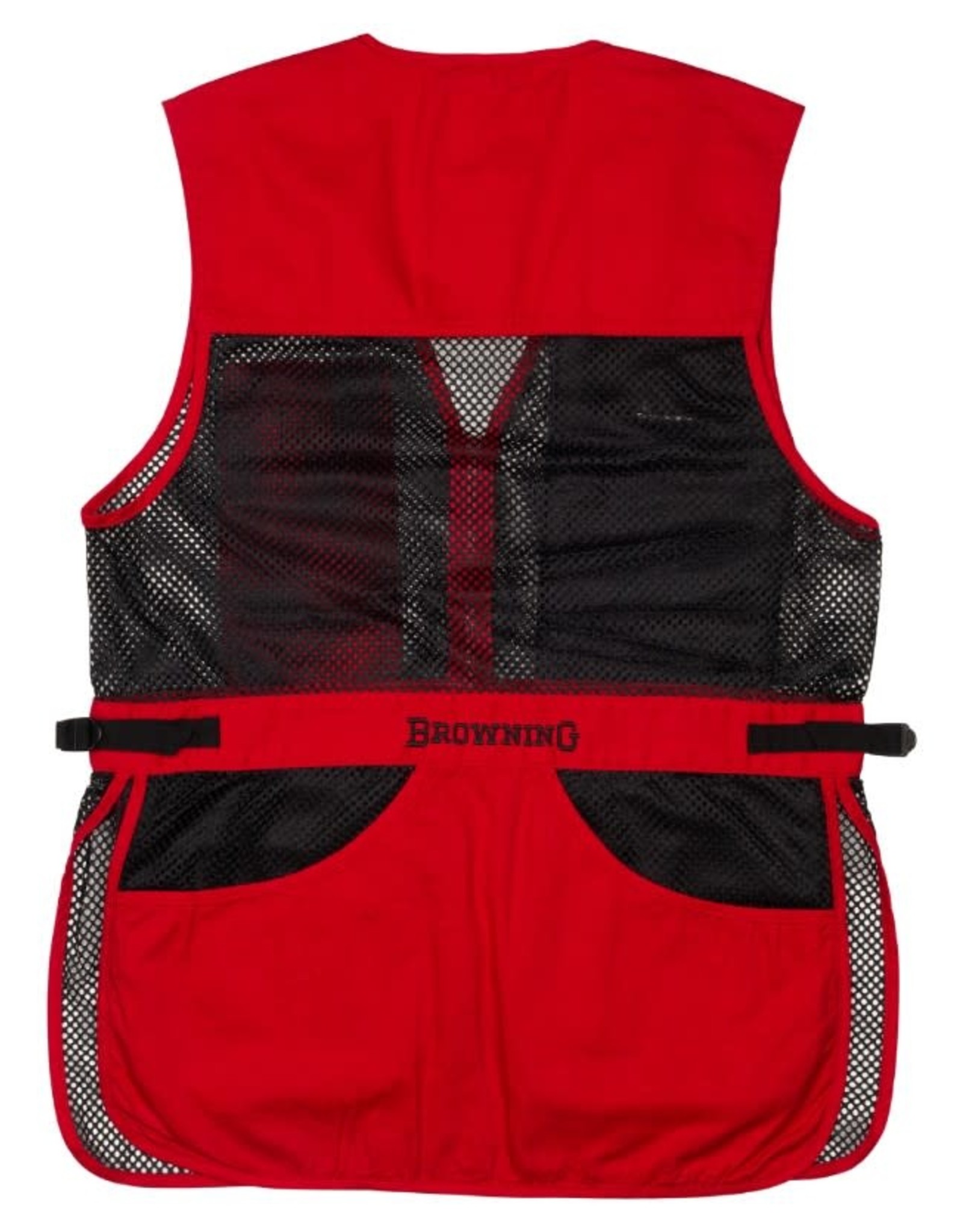 Browning Trapper Creek Vest - Blk/Red - LG