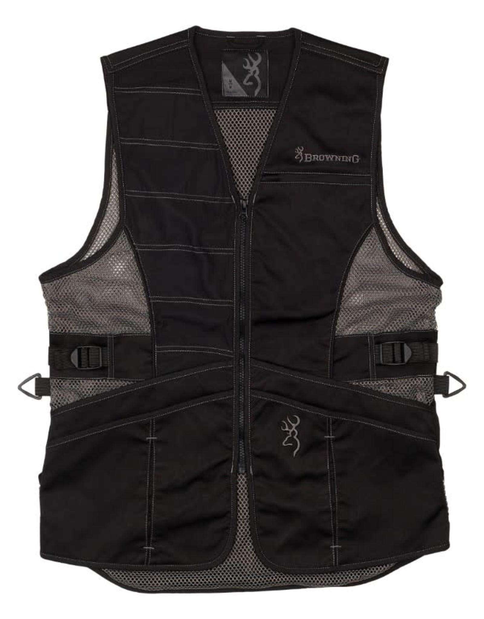Browning Ace Shooting Vest for Her - Blk/Blk - LG