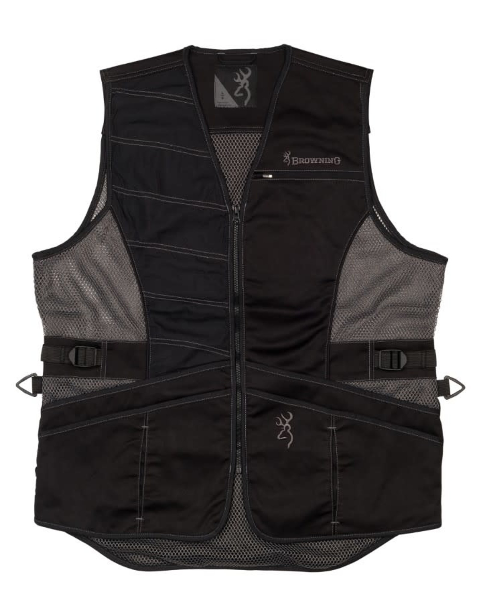 Browning Ace Shooting Vest - Black - MED