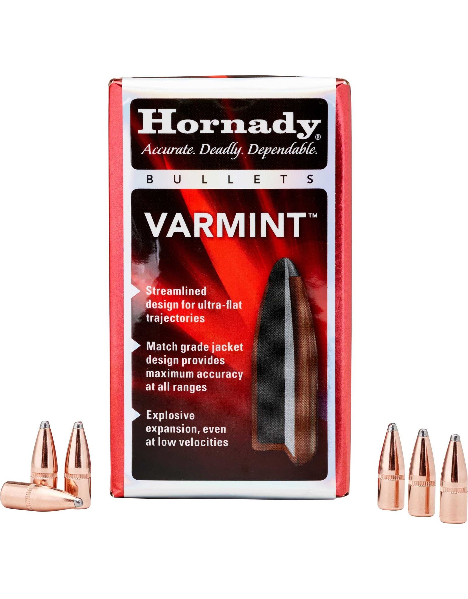 Hornady Hornady Varmint .22 Cal (.224") 50 gr Spire Point 100 Count
