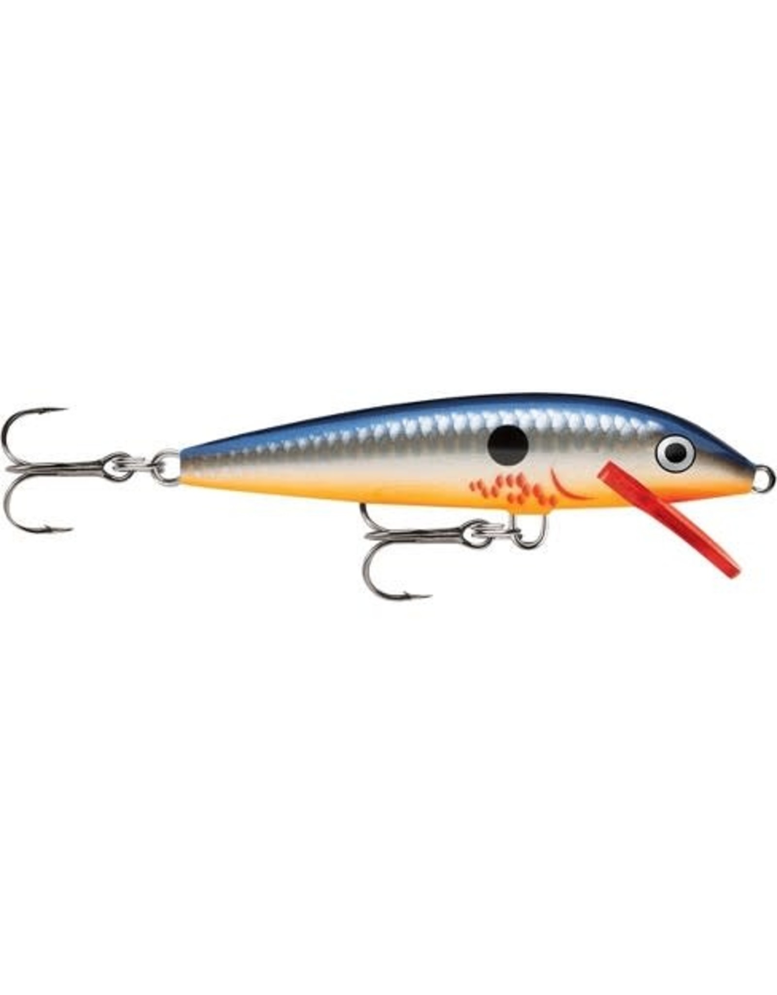 Rapala Rapala F07BOSD Original Floating Lure, 2 3/4", 1/8 oz, Bleeding