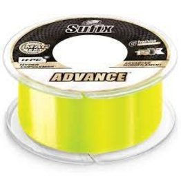 Suffix Advance Monofilament 17# 330 Yards Neon Lime