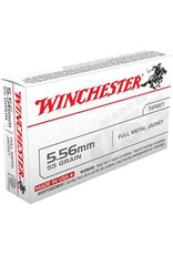 WINCHESTER Winchester 5.56 55 GR 3180 FPS FMJ - 20 Count
