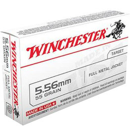 WINCHESTER Winchester 5.56 55 GR 3180 FPS FMJ - 20 Count