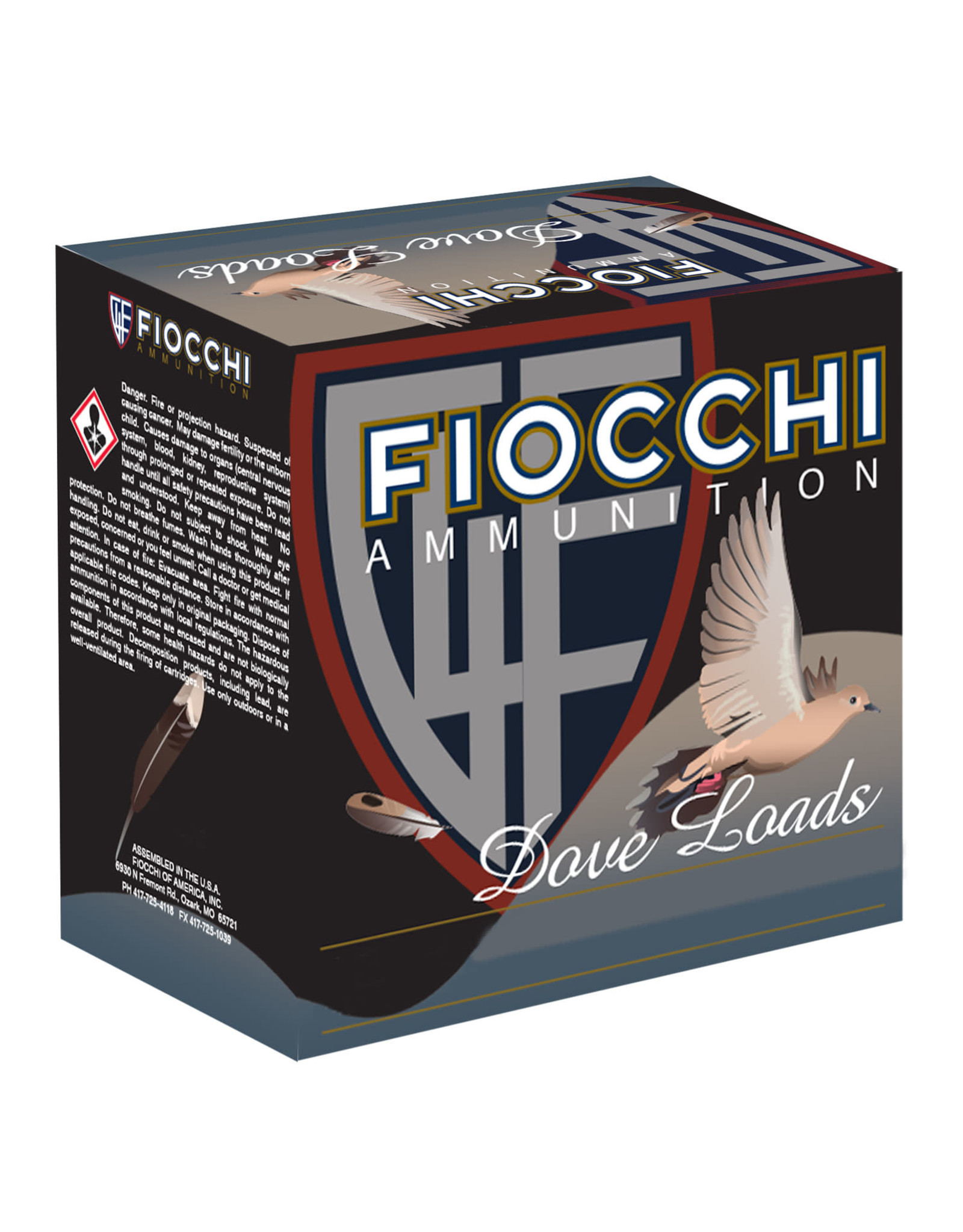 Fiocchi Fiocchi Game & Target 12 ga 2-3/4" 1 Oz #7.5 1250 FPS - 25 Count