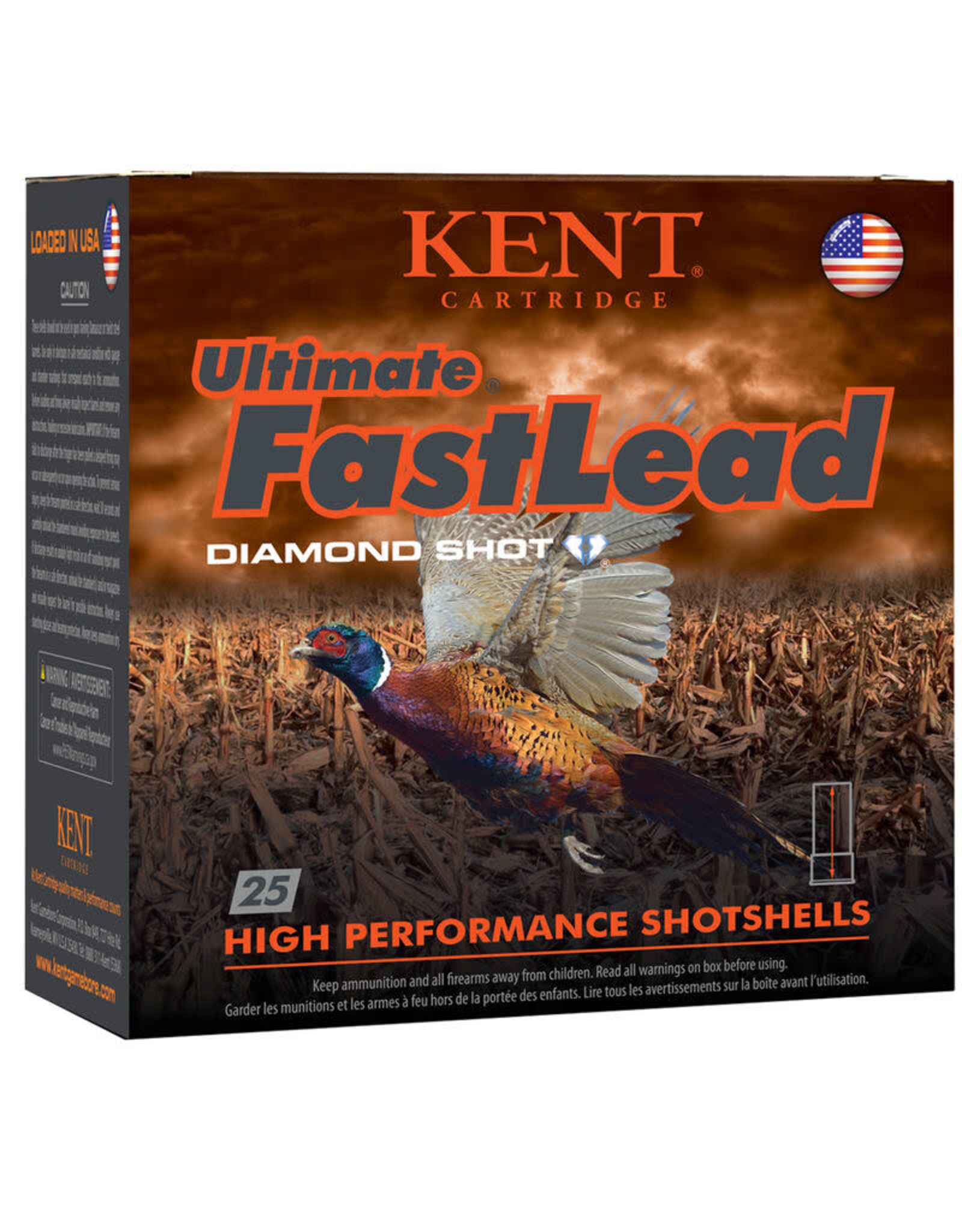 Kent Kent K203UFL36-5 Ultimate Fast Lead Diamond Shot Upland Shotshell 20 GA