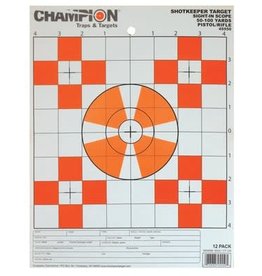 Champion Small Sight-In Shotkeeper Target - 12 Count