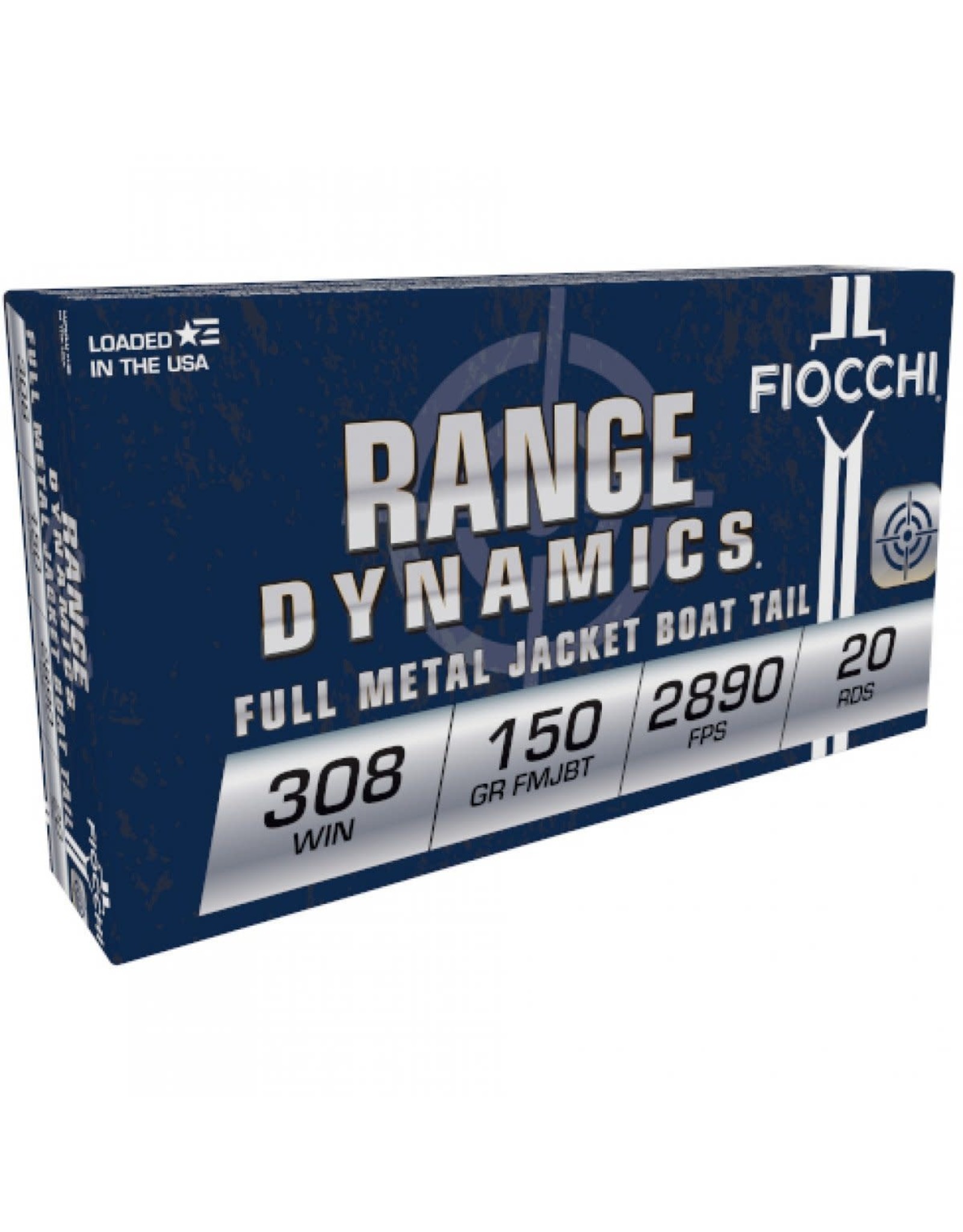 Fiocchi Fiocchi .308 Win 150 Gr FMJ-BT 2890 FPS - 20 Count