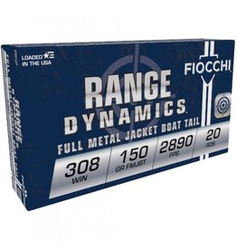 Fiocchi Fiocchi .308 Win 150 Gr FMJ-BT 2890 FPS - 20 Count