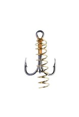 Eagle Claw Eagle Claw Soft Bait Treble w/ Spring - Size 6 - 3 Count
