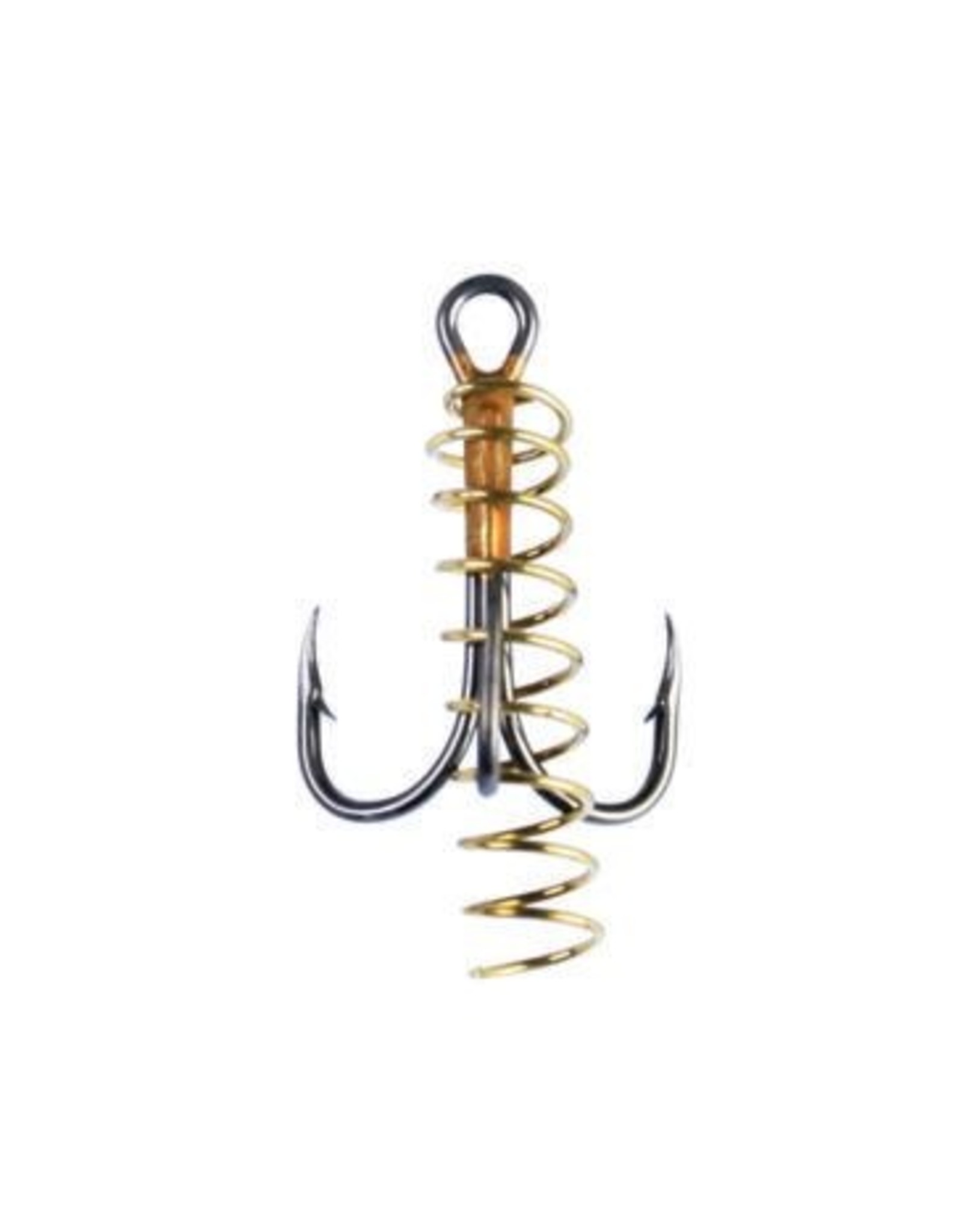 Eagle Claw Eagle Claw Soft Bait Treble w/ Spring - Size 6 - 3 Count