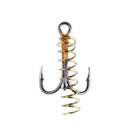 Eagle Claw Eagle Claw Soft Bait Treble w/ Spring - Size 6 - 3 Count