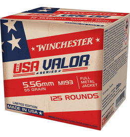 Winchester USA 5.56mm 55 gr FMJ - 125 Count
