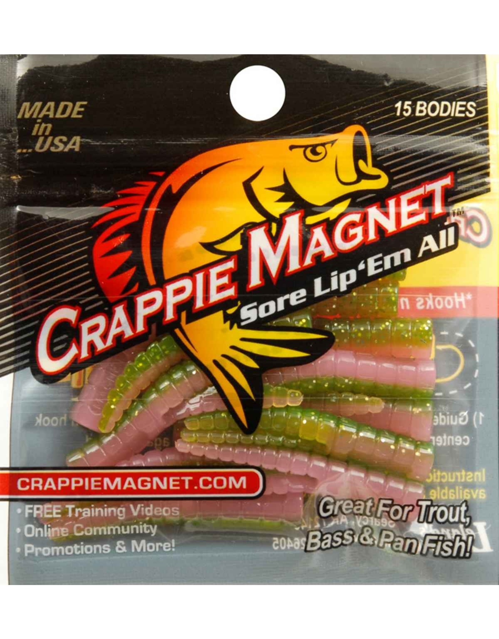 Leland Crappie Magnet - Electric Chicken - 15 Count