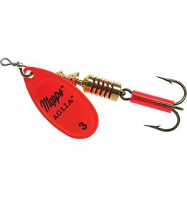 Mepps Mepps Aglia 1/4 Oz. Spinner - Hot Orange Blade