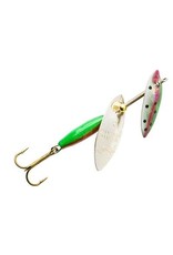 Panther Martin Willow Strike Dual Flash - 1/4 Oz - Holo Rainbow Trout/Silver