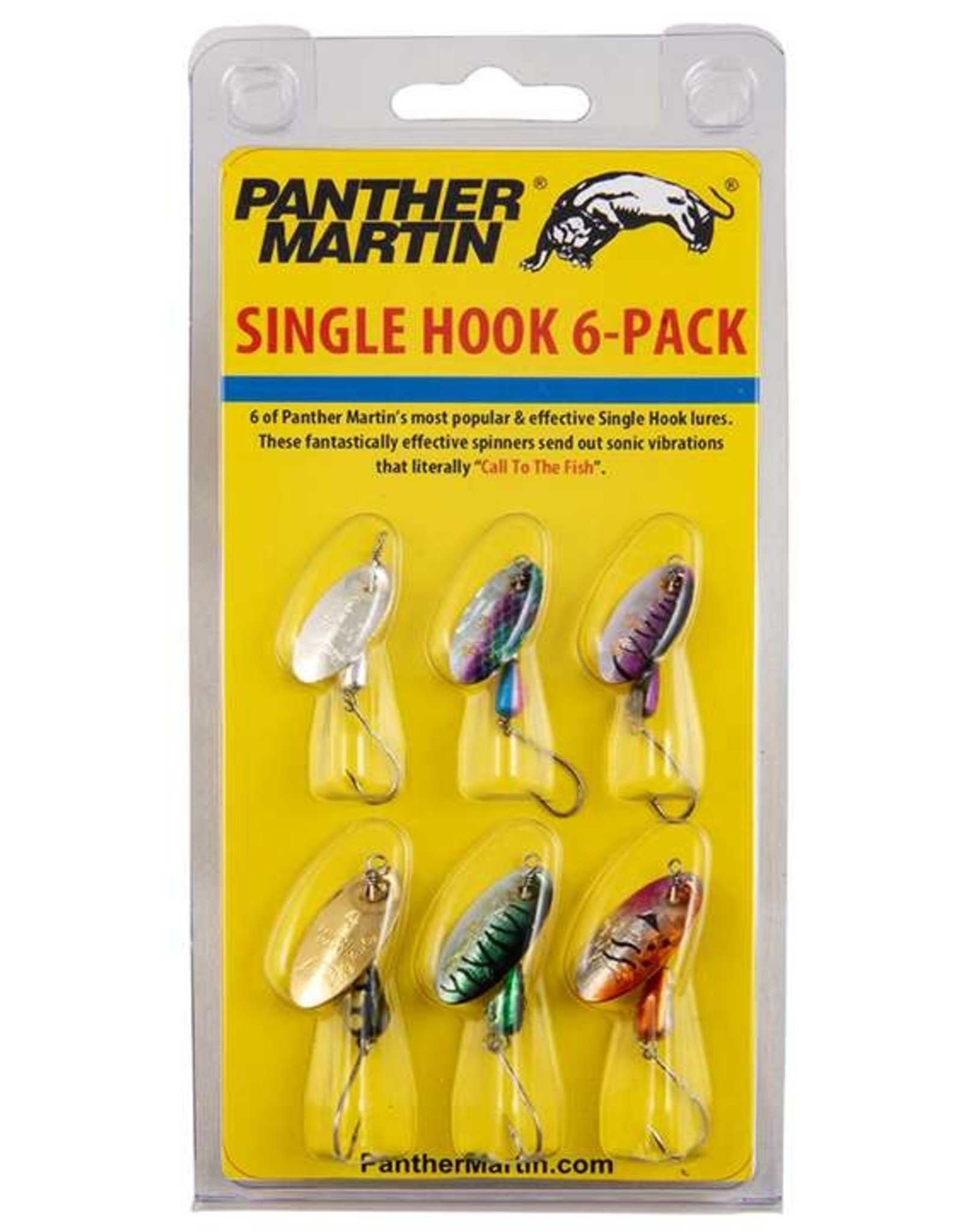 Panther Martin Single Hook 6 Pack