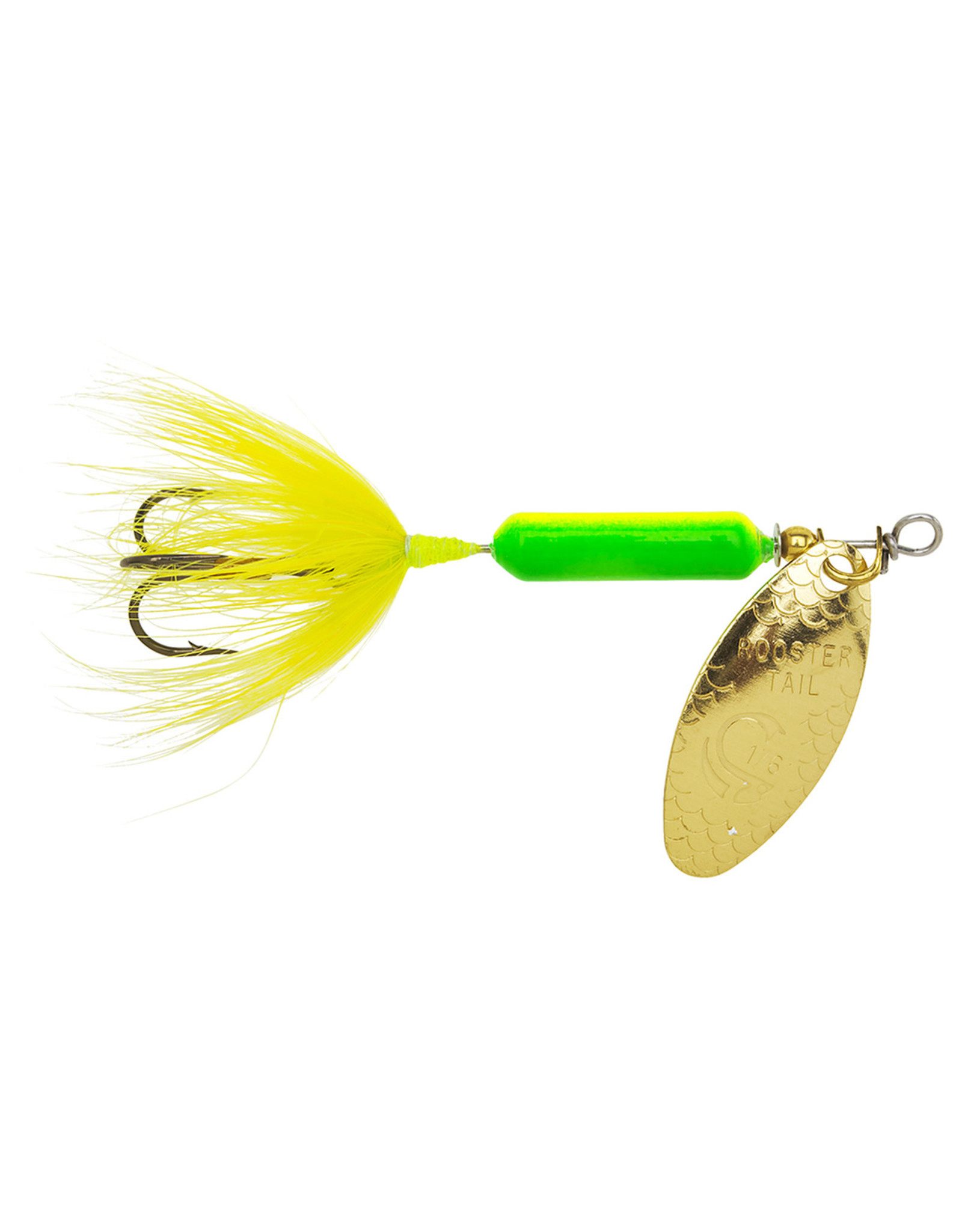 Wordens Rooster Tail - 2-1/4" 1/8 Oz - Lime Chartreuse